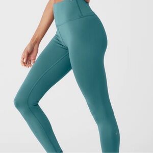 ALO Yoga Blue High-Waist Leggings